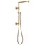 Emerge 18" Angular Shower Column (Lumicoat Champagne Bronze), 58410-CZ-PR