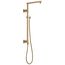 Emerge 26" Angular Shower Column (Lumicoat Champagne Bronze), 58420-CZ-PR