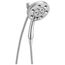 H2OKinetic In2ition 4-Setting 2-in-1 Shower, 2.50 GPM (Lumicoat Chrome), 58472-PR
