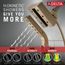 H2Okinetic In2ition 4-Setting 2-in-1 Shower, 2.5 GPM (Lumicoat Champagne Bronze), 58473-CZ-PR25