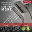 H2Okinetic In2ition 4-Setting 2-in-1 Shower, 1.75 GPM (Lumicoat Black Stainless), 58473-KS-PR