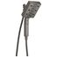 H2Okinetic In2ition 4-Setting 2-in-1 Shower, 1.75 GPM (Lumicoat Black Stainless), 58473-KS-PR