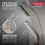 H2OKinetic In2ition 4-Setting 2-in-1 Shower, 2.5 GPM (Lumicoat Stainless), 58473-SS-PR25