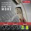 H2OKinetic In2ition 5-Setting 2-in-1 Shower, 2.5 GPM (Lumicoat Polished Nickel), 58474-PN-PR25