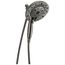 H2Okinetic In2ition 5-Setting 2-in-1 Shower, 2.5 GPM (Lumicoat Black Stainless), 58480-KS-PR25-PK