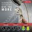 H2Okinetic In2ition 5-Setting 2-in-1 Shower, 2.5 GPM (Lumicoat Polished Nickel), 58480-PN-PR25-PK