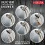 H2Okinetic In2ition 5-Setting 2-in-1 Shower, 2.5 GPM (Lumicoat Polished Nickel), 58480-PN-PR25-PK