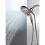 H2Okinetic In2ition 5-Setting Two-In-One Shower, 58480-SS-PR25-PK (Stainless)