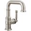 Broderick Single Handle Bathroom Faucet, 1.2 GPM (Lumicoat Stainless), 584SH-SS-PR-DST