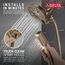 H2Okinetic In2ition 5-Setting 2-in-1 Shower, 2.5 GPM (Lumicoat Champagne Bronze), 58620-CZ-PR25-PK
