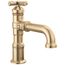 Broderick Single Handle Bathroom Faucet, 1.2 GPM (Lumicoat Champagne Bronze), 587-CZ-PR-DST