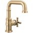 Broderick Single Handle Bathroom Faucet, 1.2 GPM (Lumicoat Champagne Bronze), 587SH-CZ-PR-DST