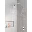 Emerge 18" Round Shower Column (Lumicoat Chrome), 58810-PR