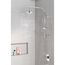 Emerge 18" Round Shower Column (Lumicoat Chrome), 58810-PR
