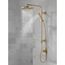 Emerge 26" Round Shower Column (Lumicoat Champagne Bronze), 58820-CZ-PR