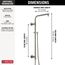 Emerge 26" Round Shower Column (Lumicoat Stainless), 58820-SS-PR