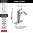 Linden Single Handle Bathroom Faucet (Stainless), 594-SSMPU-DST