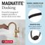 Cassidy Single Handle Pull Down Bathroom Faucet, 1.2 GPM (Champagne Bronze), 597-CZPD-DST