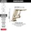 Pivotal Single Handle Bathroom Faucet (Lumicoat Polished Nickel), 599-PN-PR-MPU-DST