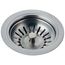 Kitchen Sink Flange and Strainer (Arctic Stainless), 72010-AR