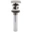 Square Push Pop-Up w/ Overflow (Stainless), 72175-SS