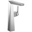 Trillian Single Handle Vessel Bathroom Faucet (Lumicoat Chrome), 743-PR-DST