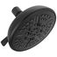 75898BL 8-Setting Shower Head (Matte Black)