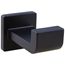 Ara Robe Hook (Matte Black), 77535-BL