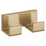 Vero Double Robe Hook (Champagne Bronze), 77736-CZ
