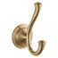 Linden Double Robe Hook (Champagne Bronze), 79435-CZ