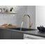 Essa Single Handle Pull-Down Kitchen Faucet, 9113-CZ-DST (Champagne Bronze)