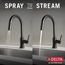 Trinsic VoiceIQ Single-Handle Pulldown Kitchen Faucet w/ Touch20 Technology (Matte Black), 9159TV-BL-DST