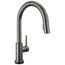 Trinsic VoiceIQ Single-Handle Pulldown Kitchen Faucet w/ Touch2O Technology (Black Stainless), 9159TV-KS-DST