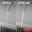 Stryke Single Handle Pull Down Kitchen Faucet (Lumicoat Champagne Bronze), 9176-CZ-PR-DST