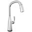 Stryke Single Handle Pull Down Kitchen Faucet with Touch 2O Technology, 1.8 GPM (Lumicoat Chrome), 9176T-PR-DST