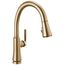 Coranto Single Handle Pull Down Kitchen Faucet, 9179-CZ-DST (Champagne Bronze)