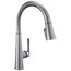 Emmeline Single Handle Pull Down Kitchen Faucet (Lumicoat Arctic Stainless), 9182-AR-PR-DST