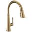 Emmeline Single Handle Pull Down Kitchen Faucet (Lumicoat Champagne Bronze), 9182-CZ-PR-DST