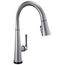 Emmeline Single Handle Pull Down Kitchen Faucet w/ Touch2O Technology (Lumicoat Arctic Stainless), 9182T-AR-PR-DST