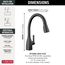 Mateo Single Handle Pulldown Kitchen Faucet w/ ShieldSpray Technology (Matte Black)