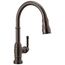 Broderick Single Handle Pulldown Kitchen Faucet w/ Touch2O Technology (Venetian Bronze), 9190T-RB-DST