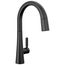 Monrovia Single Handle Pulldown Kitchen Faucet (Matte Black), 9191-BL-DST
