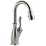 Leland Single Handle Pulldown Bar/Prep Faucet (Spotshield Stainless), 9678-SP-DST