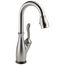 Leland Single Handle Pulldown Bar/Prep Faucet w/ Touch20 Technology (Spotshield Stainless), 9678T-SP-DST