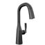 Stryke Single Handle Pull-Down Bar/Prep Faucet, 1.8 GPM (Matte Black), 9976-BL-DST