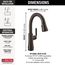 Coranto Single Handle Pull Down Bar/Prep Faucet (Venetian Bronze), 9979-RB-DST