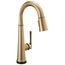 Emmeline Single Handle Pull Down Bar/Prep Faucet with Touch2O Technology, 1.8 GPM (Lumicoat Champagne Bronze), 9982T-CZ-PR-DST