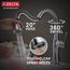 Cassidy Single Handle Pulldown Bar/Prep Faucet (Lumicoat Arctic Stainless), 9997-AR-PR-DST