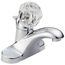 Foundations Single Handle Centerset Bathroom Faucet (Chrome), B512LF
