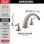 Windemere Roman Tub Trim (Stainless), BT2796-SS